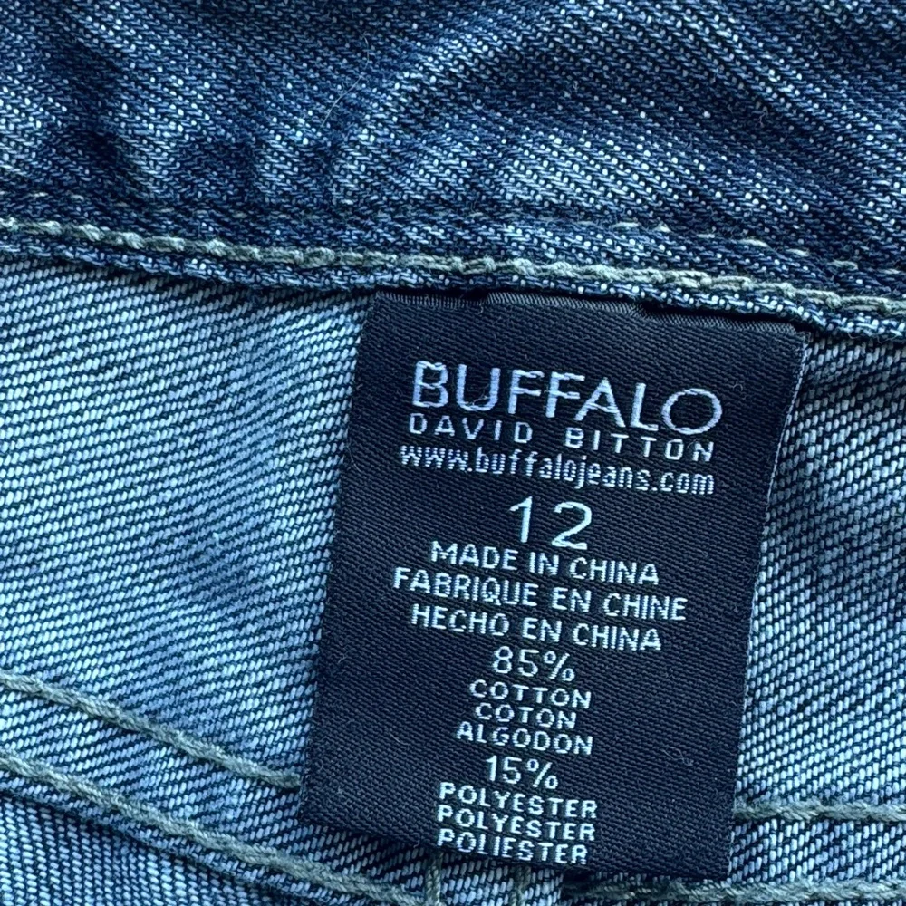 Buffalo Classic Straight Fit Jeans - Blue Size 12